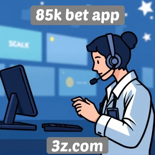 Suporte ao cliente no 85k bet app